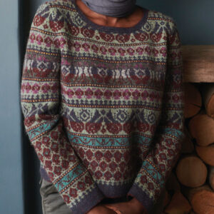An intricate fairisle jumper