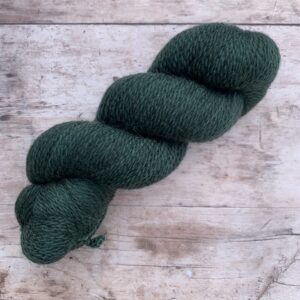 Skein of seaweed Green DK wool